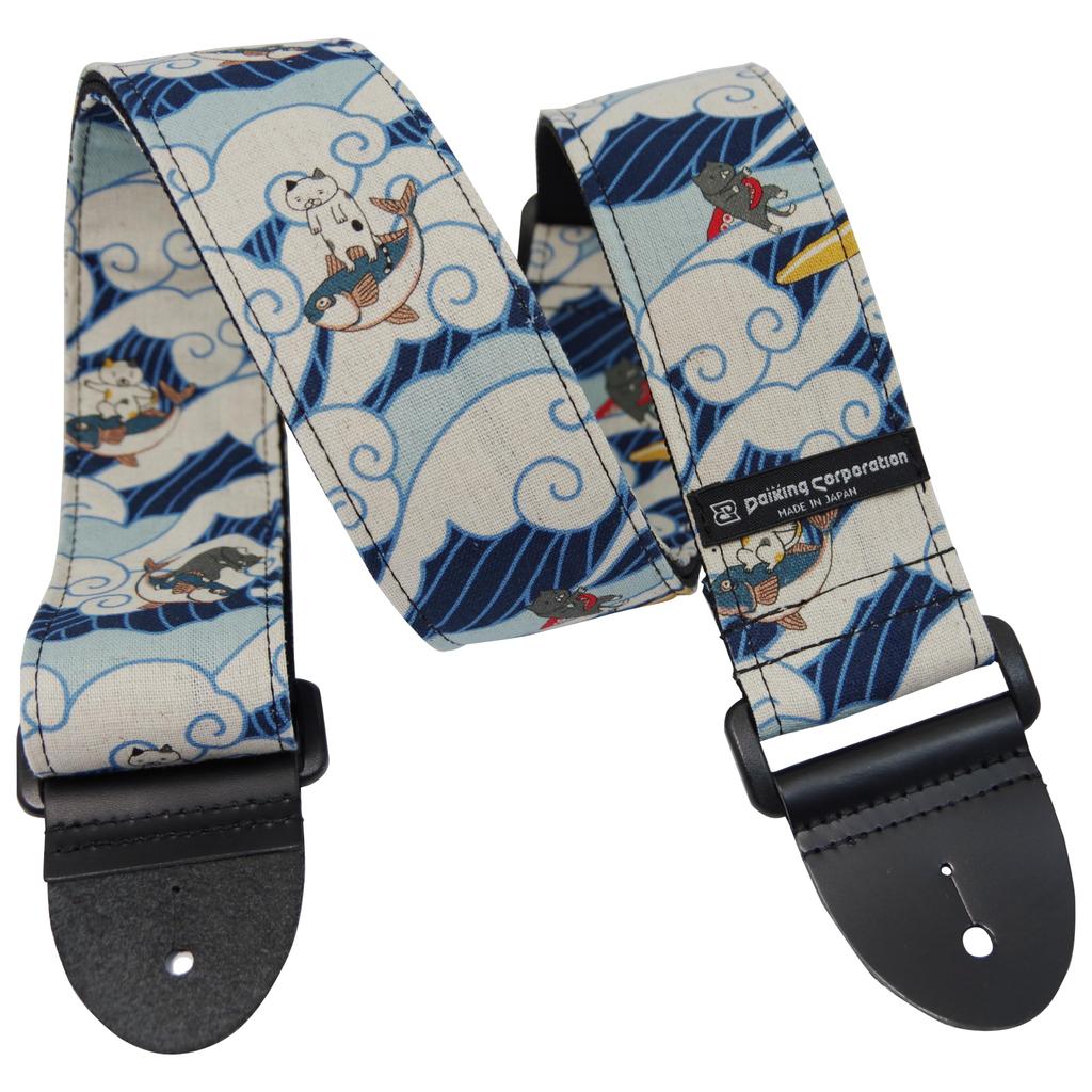 Daiking Guitar Strap SurfingCat-2024