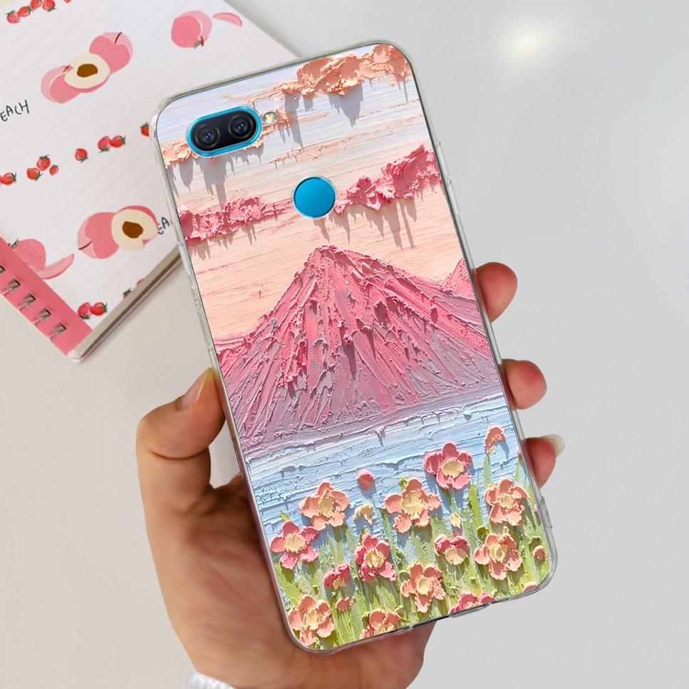 Case For Oppo A12 6.22" Cute Cartoon Dinosaur TPU Soft Silicone Clear Cover For Oppo A12 A 12 CPH2083 Phone Case Funda Bumper