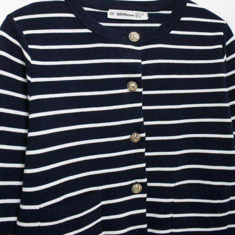 Kaslead New Arrival Women's Clothing Fashion Style Stripes Knitting Outwear Half-Length Skirt 5755110 5755111