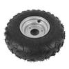 145 70 6 145x70 6 Tire Aluminum Alloy Tubeless Tyre for Mini Bike ATV Quad Off Road Go Kart Golf Cart