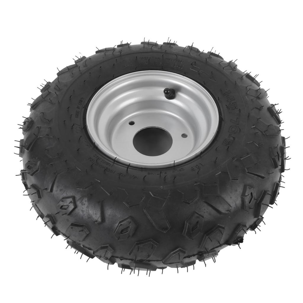 145 70 6 145x70 6 Tire Aluminum Alloy Tubeless Tyre for Mini Bike ATV Quad Off Road Go Kart Golf Cart