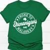 Womens St Patricks Day Shirts Let The Shenanigans Begin Shirt Lucky T Shirt Graphic T Shirts