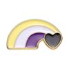 Rainbow Colorful Flag Enamel Pin Funny Brooch Cartoons Badge For Bags Jeans Hoodies Denim Lapel Pin Jewelry Kids Best Gift