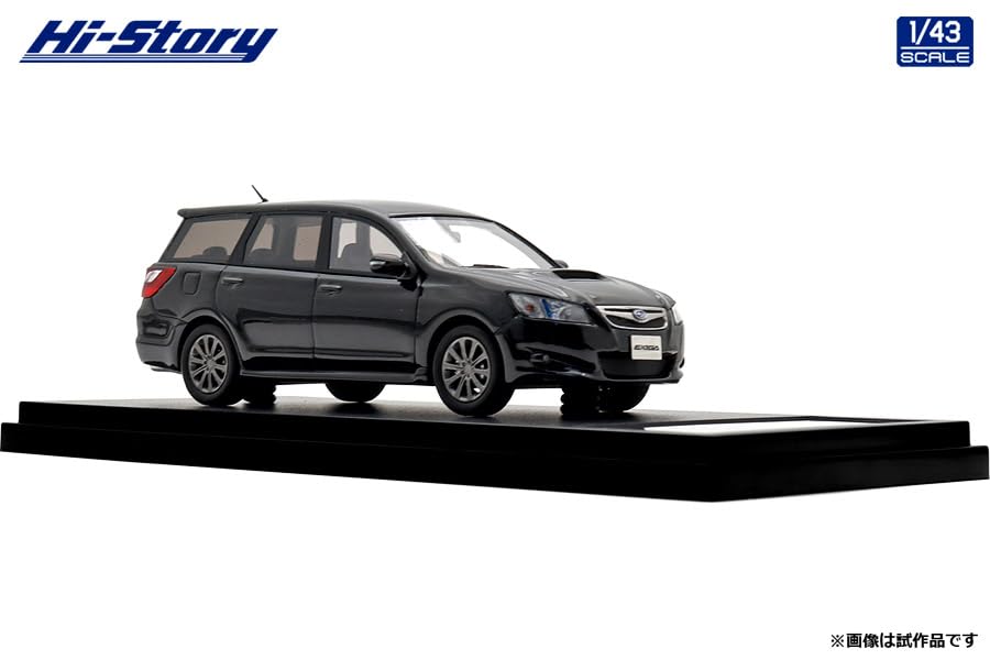 INTERALLIED Hi Story Scale Subaru EXIGA Obtician Black Pearl Finished Model HS518BK 1/43 2.0GT (2008)
