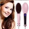 Elektrischer Haarglätter LCD-Ionenbürste Automatisches Haarstyling-Tool