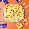Cartoon Halloween Cute Expression Swap Cookie Cutters Pressable Biscuit Mold DIY Kitchen Baking Pastry Bakeware