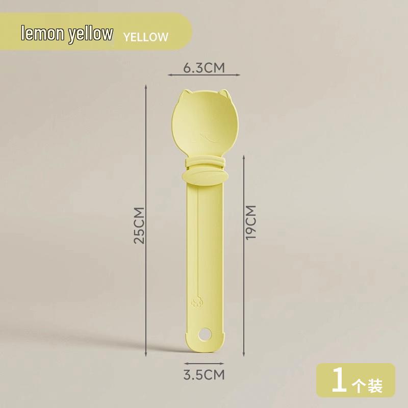 

Non-Stick Cat Snack Squeezer & Feeder Spoon for Puree and Liquid Food