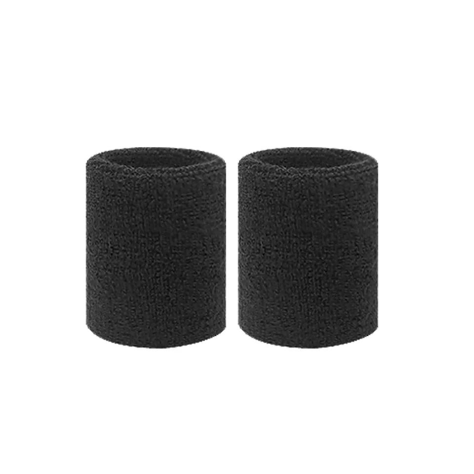 Aolikes 1 Pair Towel Sports Wristbands Tennis Sweat Bands Wrist Guard For Basketball Volleyball Padel Fitness Sweatbands Wrap