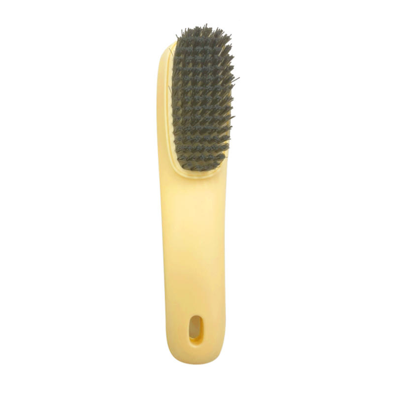 

Shoe Brush Anti Drop Long Handle Soft Fur Stain Removal Laundry Multifunctional Bathroom Floor Essential Washing Tools жовтий