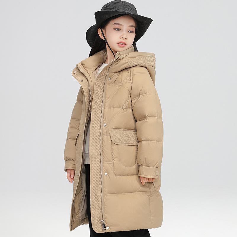 

Детский повседневный пуховик, зимняя утолщенная куртка для девочек