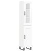 VidaXL Highboard White 34.5x34x180 Cm Engineered Wood 3199513