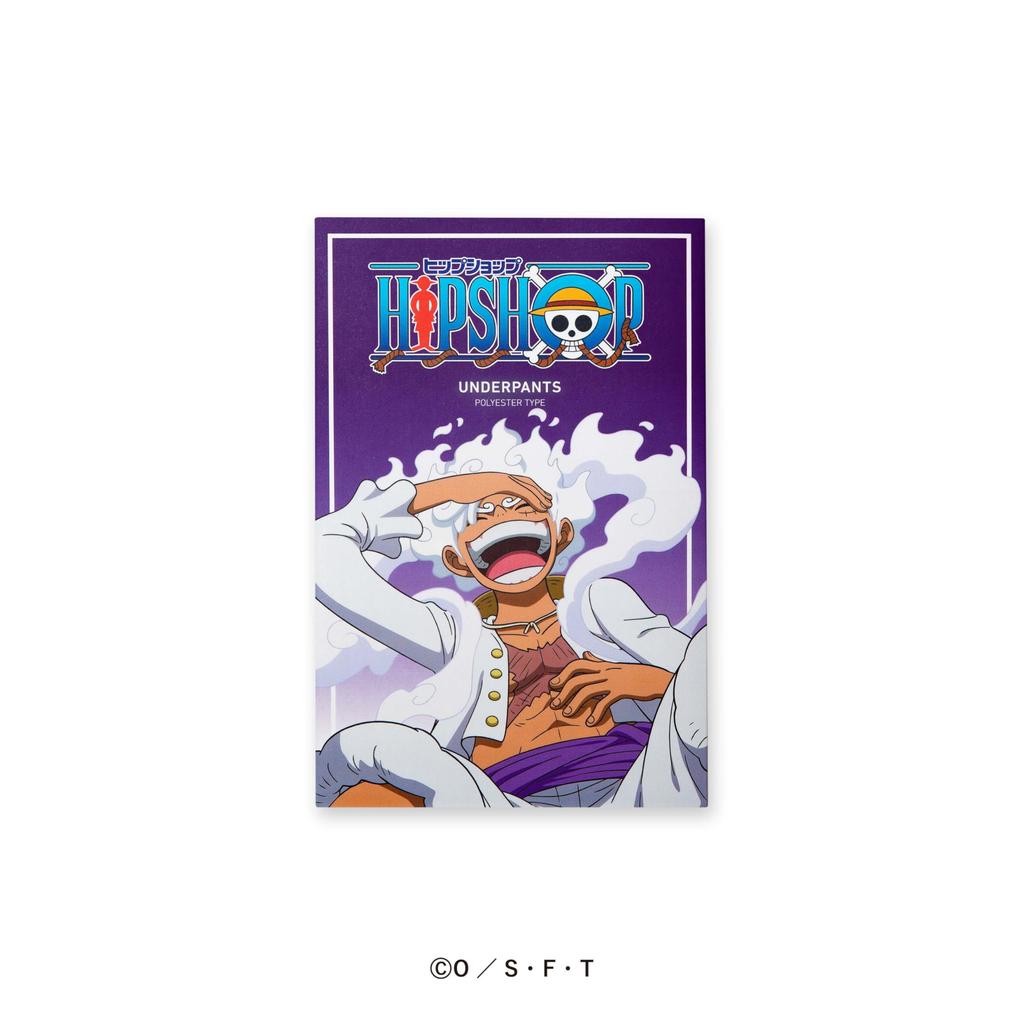 ONE PIECE Monkey D. Luffy Gear 5 Boxer Shorts Underpants Unisex for Men and Women Polyester Type HIPSHOP HF4241A167 L (waist 84-94cm)