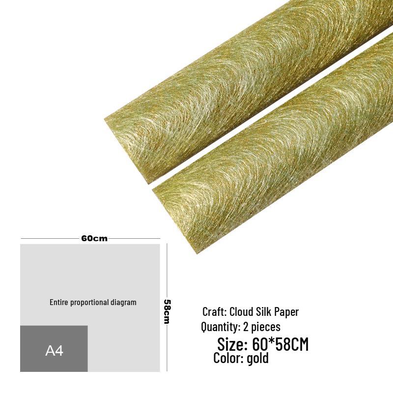 Pearlescent Rose Gift Wrap Decorative Paper for Holidays and Birthdays