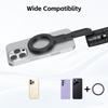 Aluminum Magnetic Phone Tripod Stick With Cold Shoe Mount And Fast Release Design For Content Creators
