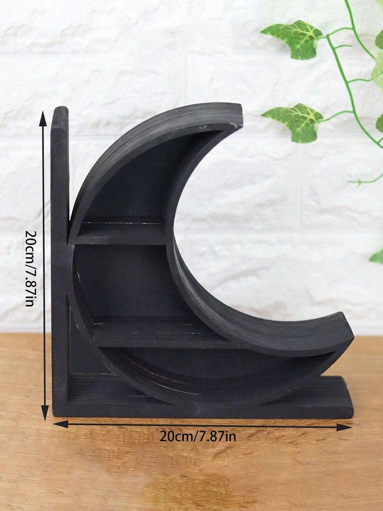 Crystal Shelf Bookends Sun And Moon Heavy Duty Decorative Round Bookends To Hold Books Crystal Rack Decorative Christmas Gifts