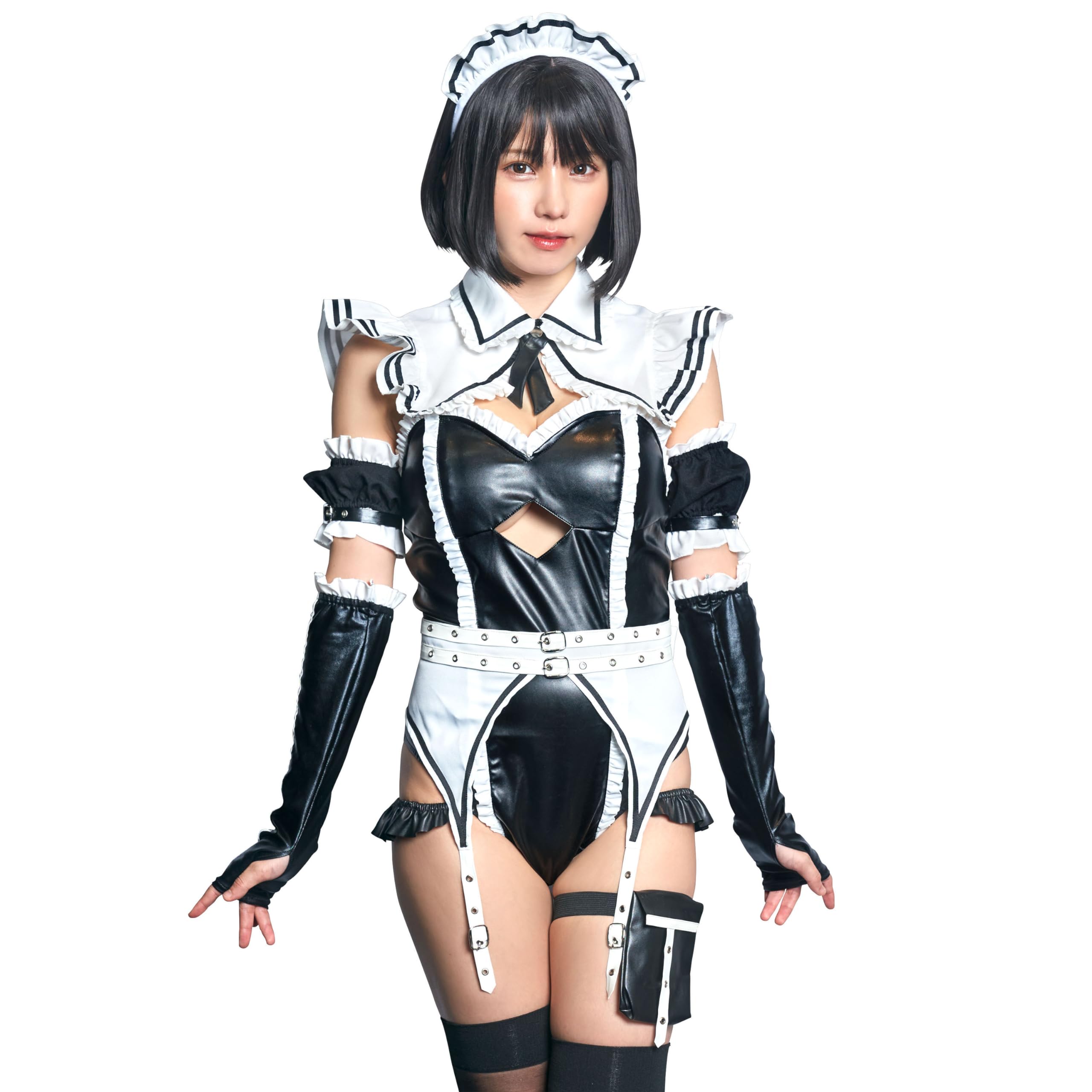 

Clearstone Cyber Iris Косплей Хэллоуин трико горничная черный женский