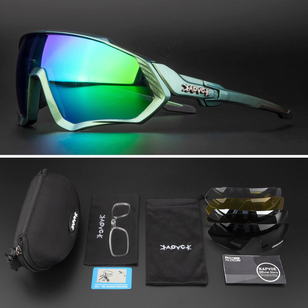 Cycling Glasses Men and Women Outdoor Running Bicycle Polarized Eye Protection Goggles