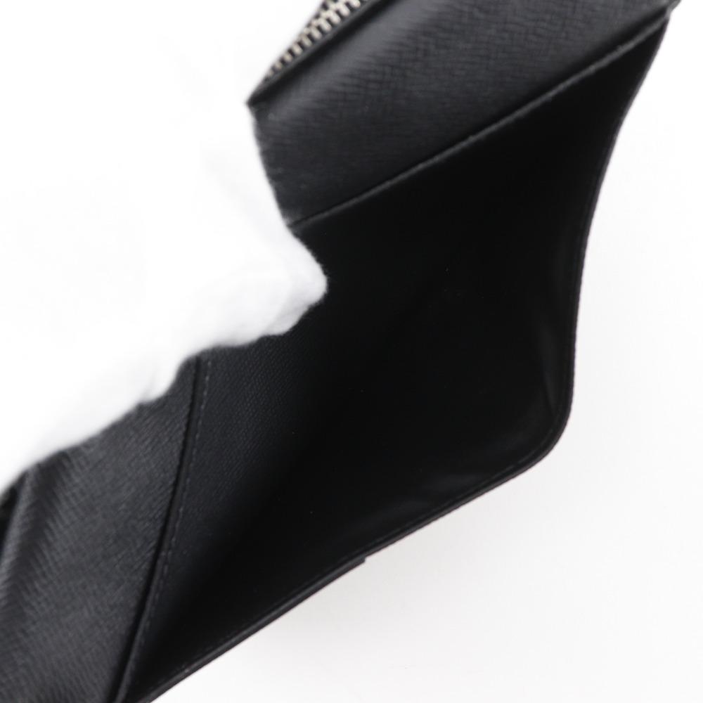 LOUIS VUITTON Brazza portefeuille Purse N62665 black Damier Grafitto Canvas mens Used