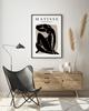 Poster Henri Matisse Black Figure