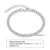 Sword Bracelet, Mens Chain Link Bracelet , Stainless Steel Dagger Bracelets Gifts for Boyfriend