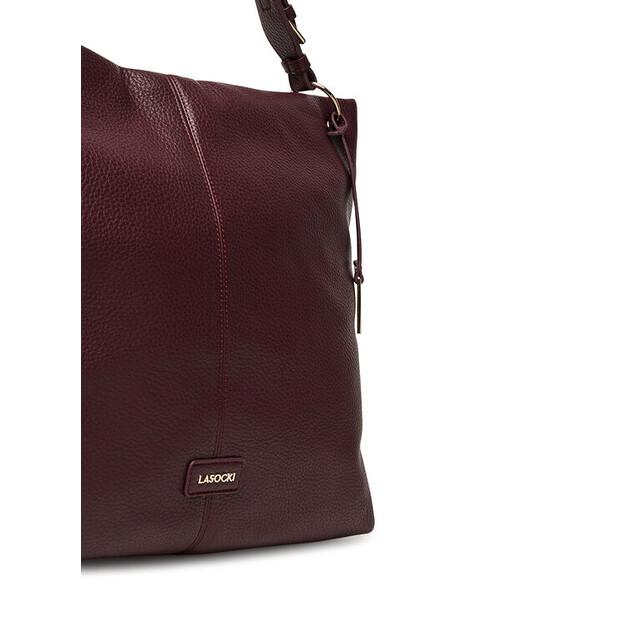 Handbag Lasocki C-LSK- -007-08 Burgundy
