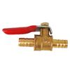 5pcs/set Reliable Solution Brass Shut Off Valves Metal Valves Double Inner Thread Valves Quick Fixing for Water Gas