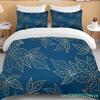 Botanische Bloem Tweepersoons Dekbedovertrek Bed Europese Beddengoedsets Hometextiel Luxe Kussenslopen Slaapkamer Beddengoedsets