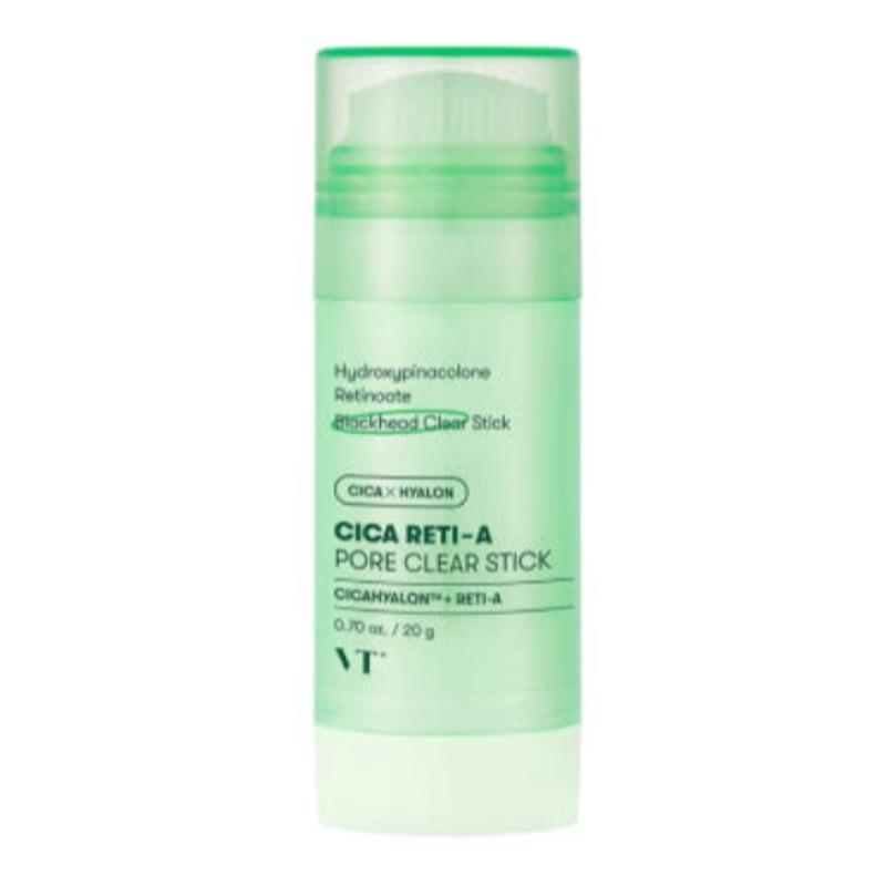 VT Cica Reti-A Pore Clear Stick 20g – Retinol & Cica Pore Care Balm for Blackheads, Sebum Control, and Smooth Skin
