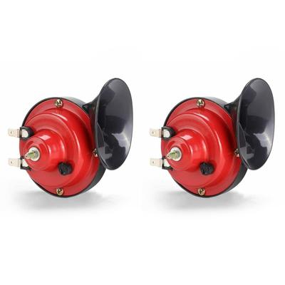 300DB Super Train Horn, Powerful Car Electric Horn, Compact Design for Car, SUV, Truck, Boat (A)