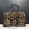 Women'S Elegant Temperament Tote Bag Large Capacity Personalized Leopard Print Celebrity Shoulder Bag
