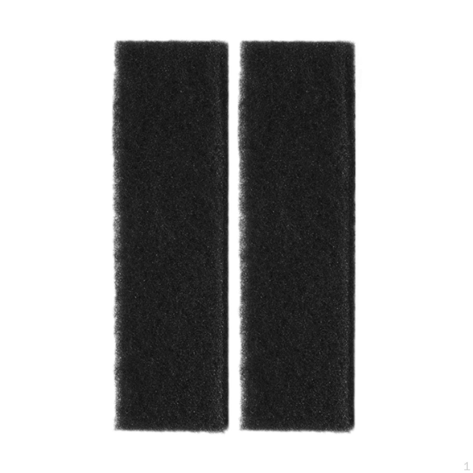 

2x Refrigerator Air Filter Carbon Microwave Absorb Food Odors Replace Parts Easy to