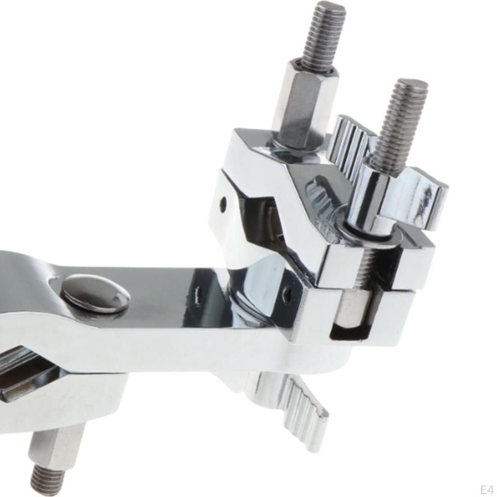 Drum Connecting Bracket Rack Clamp Percussion Stand Attachment Adjustable Extension