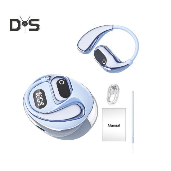 

Переводчик Язык Наушники Переводчик Эргономичный дизайн 360-градусный объемный звук Беспроводные Bluetooth-совместимые наушники для перевода синий