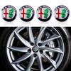 4Pcs/60MM Car Wheel Hub Logo Modification Wheel Hub Cover Decoration For Giulietta GT 159 147 156 Mito Brera Giulia TM4