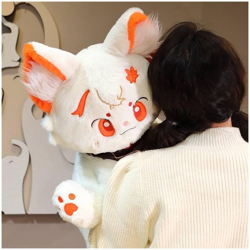 Kaedehara Genshin Impact Kazuha Cat Plush Toy Stuffed Doll Decoration Gifts
