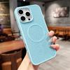 Luxury Wireless Charging Shockproof Phone Case for 11-16 Pro Max PC Material Magnetic Ring Heat Dissipation