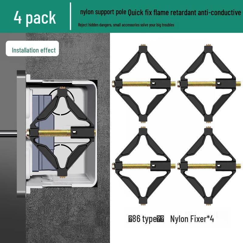Universal Type 86 Concealed Wiring Box with Diamond Base