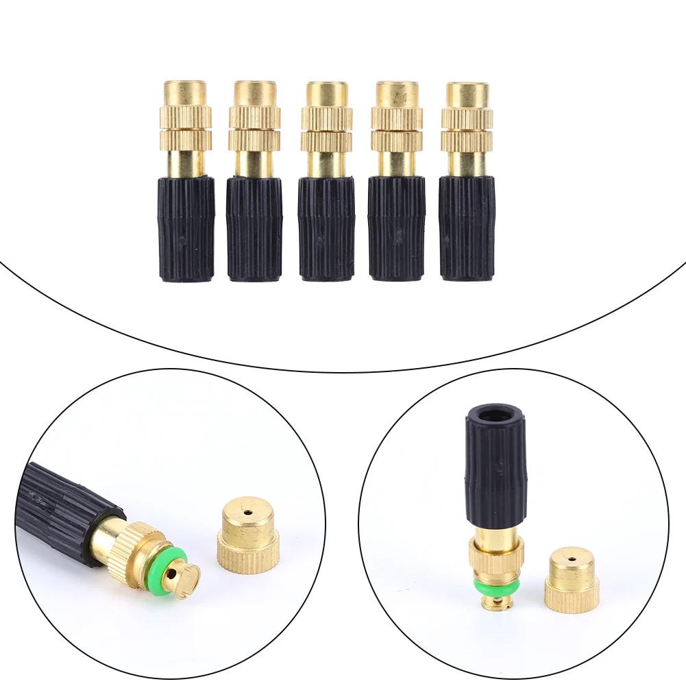 Agricultural Copper Atomizing Sprayer Nozzle Atomizer Fogging Cooling Watering Automatic Spraying Sprinkler Garden Accessories