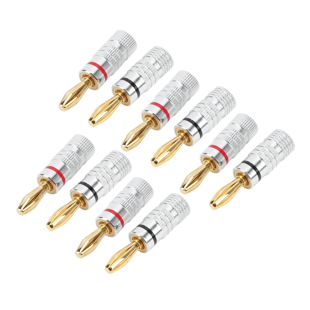 J.10053 4mm Banana Plug Banana Plug Connector for Speaker Wire Wall Panel Home Theater