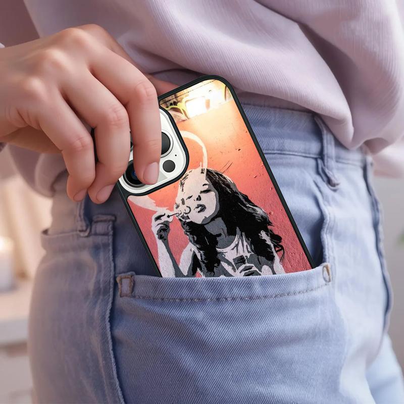 Graffiti Phone Case For iPhone 17 Air 15 16e 14 13 Pro Max Coque 12 11 Pro Max PLUS Cover