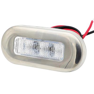 LED Courtesy Light Waterproof Marine Boat Transom LED Stern Light DC 12V LED Tail Lamp Boat Indicator Lamp Boat Yacht Accessory