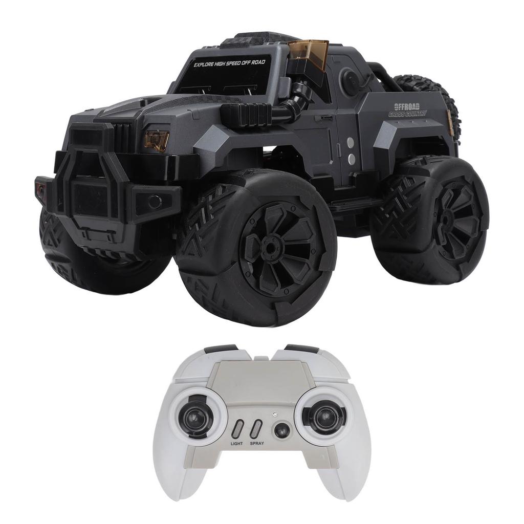 116 RC Car 2.4GHz Remote Control Climbing Car With Spray and Light Off Road Trucks Toys For Kids