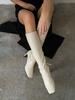 Blanc Sur Blanc Leo Long Boots 7Cm Ivory