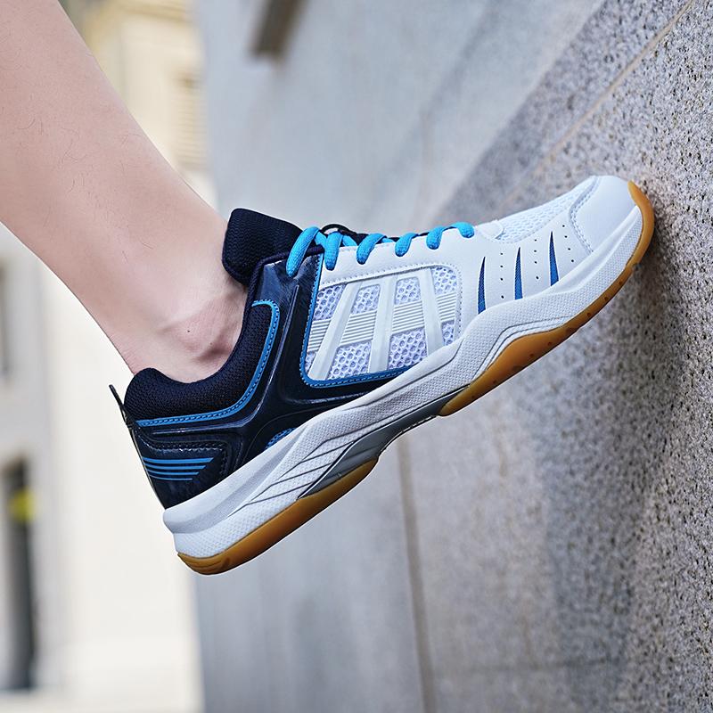 Große Größe 36-47 Rutschfeste Tennis Sportschuhe Atmungsaktive Trainings Tennis Sneaker Stoßdämpfend Outdoor Sneaker Badminton Schuhwerk