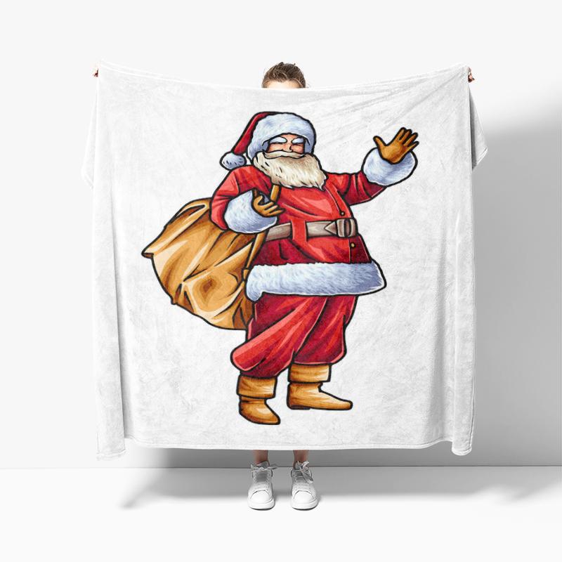 Wohndekoration Plüsch Überwurf Sofadecke Tagesdecke Bett flauschig weiche Decken Dekor Plaid Modern Halloween Frohe Weihnachten Winter