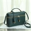 Women's High-Grade Retro Leather Underarm Lunch & Cosmetic Bag - 2025 Fashion Versatile Handheld Style