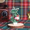 Santa Claus Birthday Number Candles - Creative Christmas Cake Decorations & Gifts
