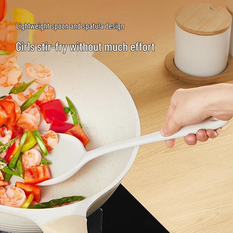 Chu Da Huang Silicone Spatula and Spoon Set