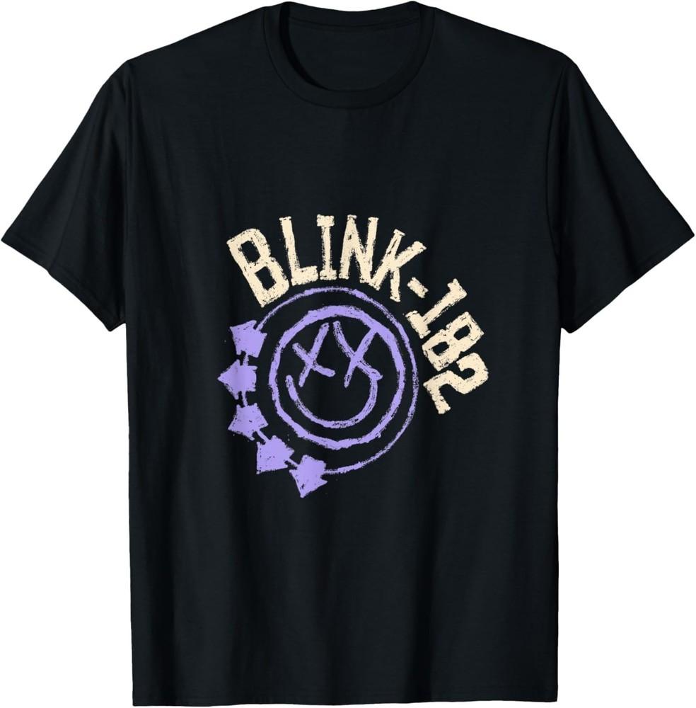 

Official Blink-182 Purple Smiley Logo T-Shirt XL