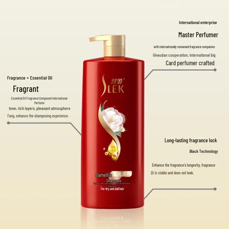 Sleek Camellia Anti-Dandruff & Nourishing Shampoo